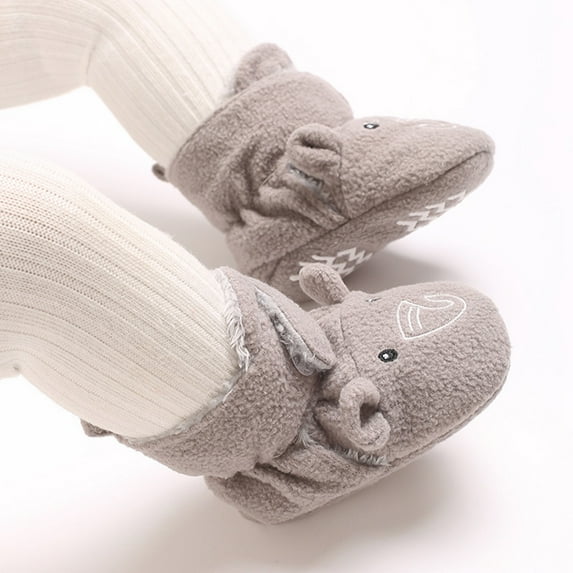 Toddler Baby Boys Winter Warm Snow Boots Kids Newborn Soft Sole Crib Shoes Booties 0-18M