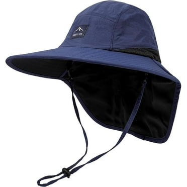 Toddler Kids Bucket Hats UPF 50+ Adjustable Outdoor Protection Hats with Wide Brim for Boys Girls Age 2-9 Years