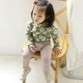 thumbnail image 1 of Toddler Baby Cable Knit Ankle Leggings Pants Footless Winter Tight Stockings for Girls, 1 of 2