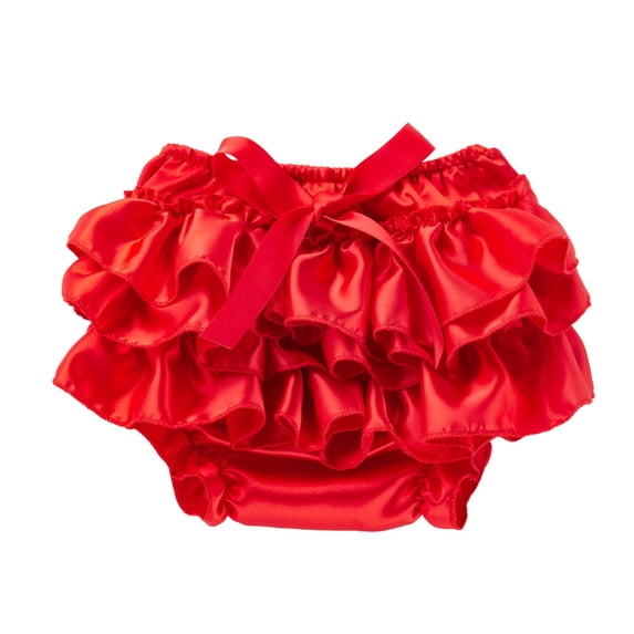 Toddler Baby Girl Bowknot Ruffle Nappy Underwear Panty