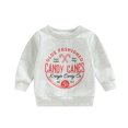 Toddler Baby Girl Boy Christmas Outfit Merry Christmas Sweatshirt Long