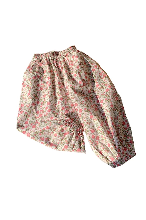 Toddler Baby Girl Boy Classic Pants Personality Fashion Print Long Pants Summer Fall Harem Pants for 3-4 Years