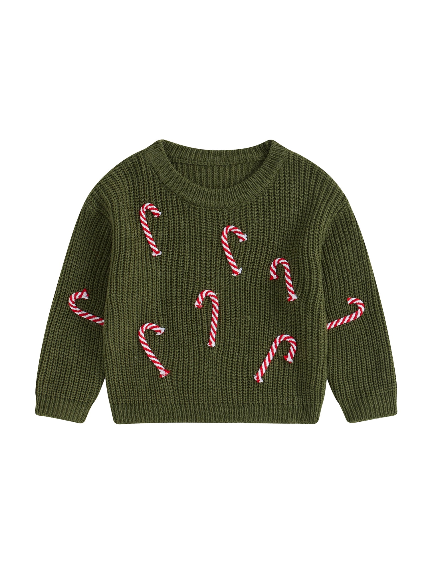 Babyhug Cotton Knit Full Sleeves Sweatshirts With Christmas Theme Print - White main image 1