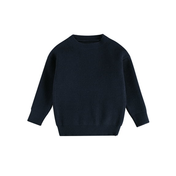 Toddler Baby Girl Boy Sweater Fall Winter Warm Long Sleeve Knit Oversized Sweater