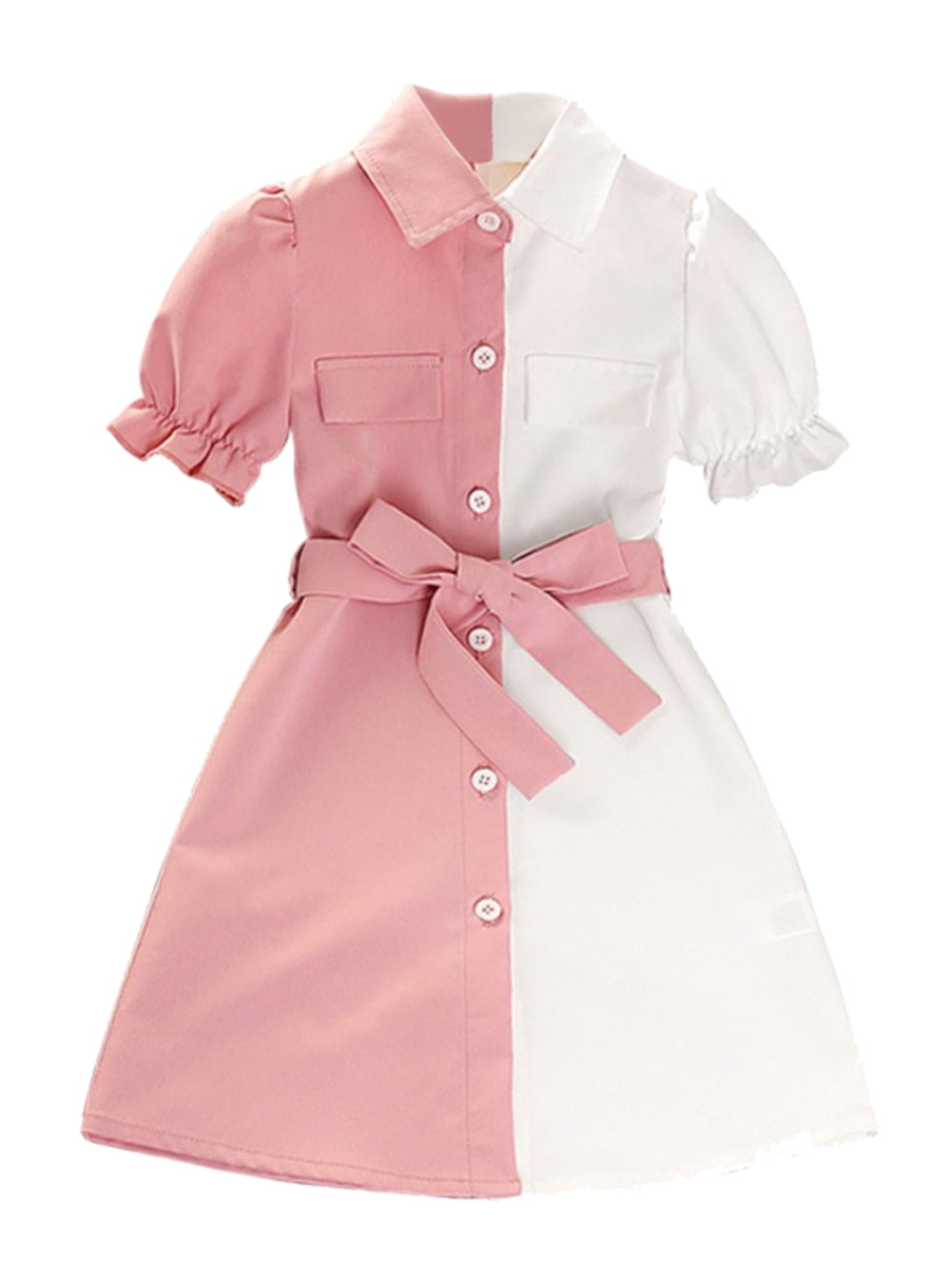 Summer Cotton Full Sleeves  Casual Dress For Baby Girls main image 0