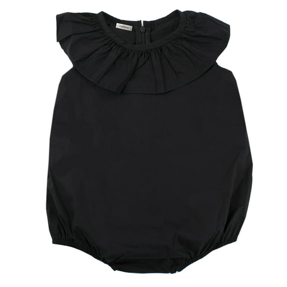 Toddler Baby Girl Casual Ruffle-Neck Sleeveless Romper PlaySuit 100/12-18 Months