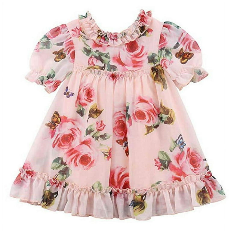 Baby girl chiffon dresses deals