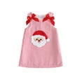 thumbnail image 1 of Toddler Baby Girl Christmas Dress Santa Claus/Gingerbread/Merry Dress Fall Clothes, 1 of 7