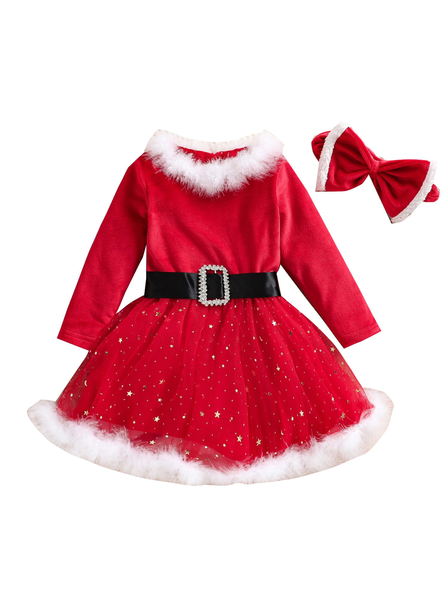 Christmas Dress Elegant Baby Girl  Dress  Girl Dress Toddler Birthday Dress