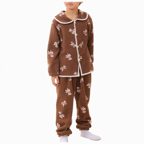 Toddler Baby Girl Clothes Sets, 2pcs Autumn Long Sleeve Clothes Outfits Toddler Girl Sweater Sets,2-3 Years,Brown