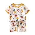 thumbnail image 1 of Toddler Baby Girl Clothes Sleeveless Tie-Up Ruffle Tops Linen Pants Set Infant Summer Outfits Girls Summer Set 1-8 Years,18-24 Months, 1 of 3