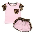 thumbnail image 1 of Toddler Baby Girl Clothes Summer Outfits Cute Bow Button Ruffle Camisole Pants Set Girls Summer Set 1-6 Years,2-3 Years, 1 of 7