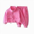 thumbnail image 1 of Toddler Baby Girl Fall Outfit Long Sleeve Sweatshirt Pant Sets Winter Pullover Clothes 6-12 Months 12-24 Months 2t 3t 4t 5t 6t 7t 8t 9t Children,Durable 12-18 Months, 1 of 9