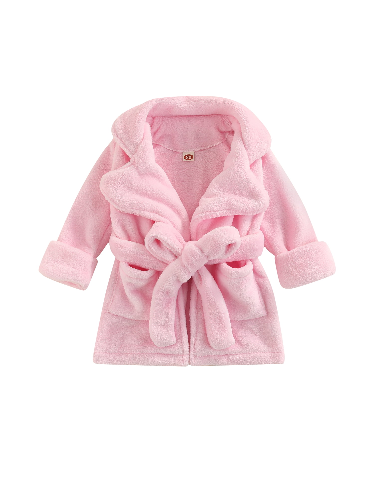 Toddler Baby Girl Fleece Bathrobe Gown Winter Autumn 05T Kids Girls