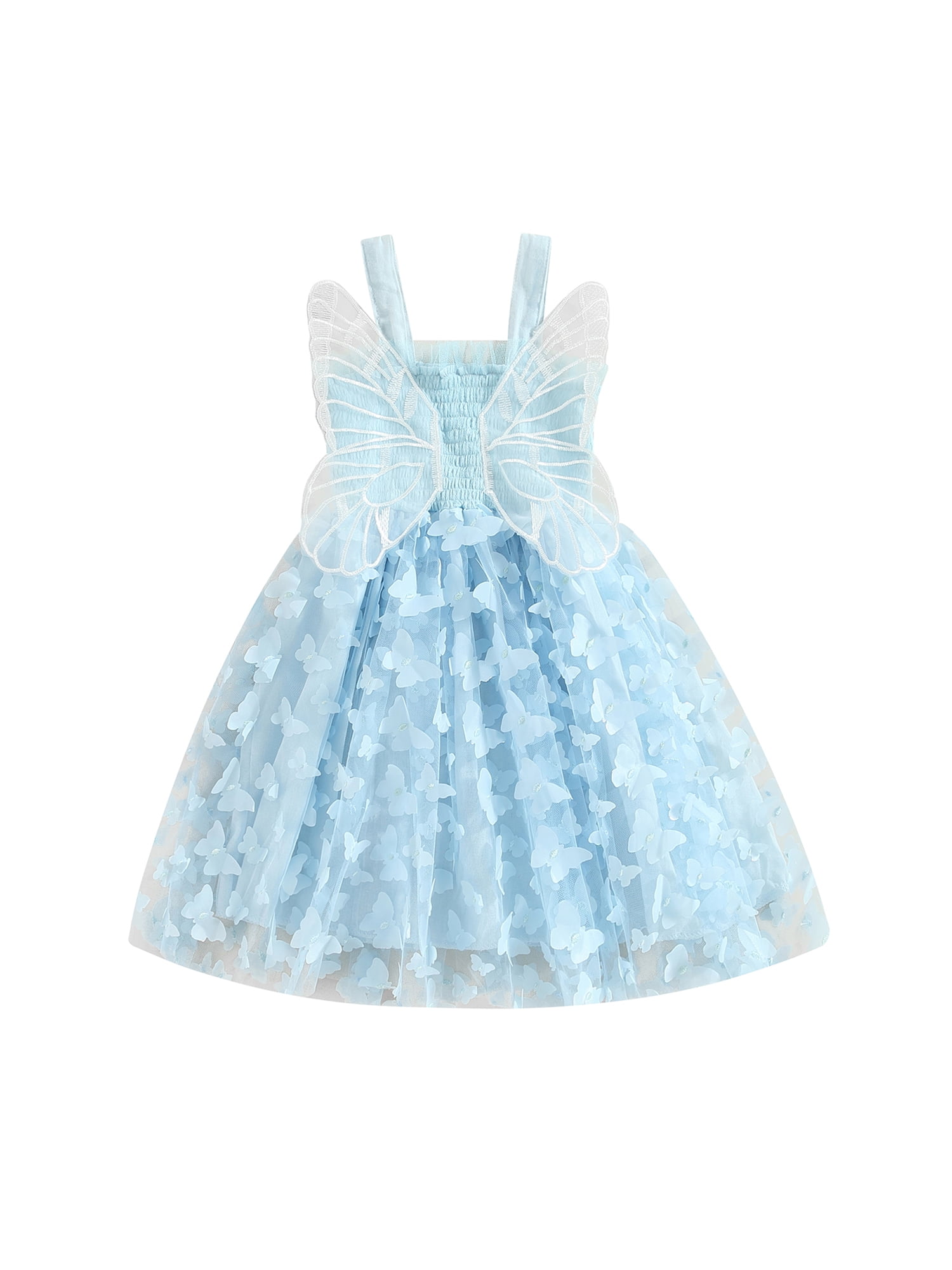Toddler Baby Girl Halloween Outfits Fairy Dresses Butterfly Wings  Sleeveless Princess Tutu Dress Cute Halloween Costume - Walmart.com