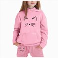thumbnail image 1 of Toddler Baby Girl Outfit Floral Top Linen 12 18 24M 2T 3T 4T Todder Clothes Tops + Pants Set,4-5 Years,Pink, 1 of 7