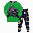 thumbnail image 1 of Toddler Baby Girl Pajama Set, Boys Girls Long Sleeve Sleepwear 2 Piece Pjs Set for Kid Cotton Loungewear (3T-7T) Leisure Homewear Gift,4-5 Years, 1 of 5