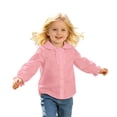 thumbnail image 1 of Toddler Baby Girl Peter Pan Collar Shirt Button Down Shirts | Kids Cute Long Sleeve Blouse, School Uniform Shirts, Casual Tops for Little Girls, Soft Fabric, Fall Clothes, 1 of 9