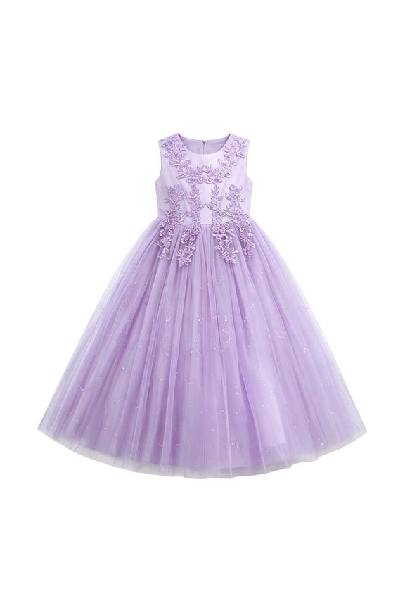 Toddler Baby Girl Princess Dress Girls Long Wedding Dress Tutu Gown Fancy formal Party Frock A-Line Sundress 11-12 Years