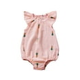 thumbnail image 1 of Toddler Baby Girl Rompers Baby Girls Romper Summer Sleeveless One-pieces Jumpsuit Cotton Linen Outfits Summer Jumpsuit For Girls Boys, 1 of 9