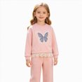 thumbnail image 1 of Toddler Baby Girl Soft Bamboo Viscose Long Sleeve Top and Pants Cloth Set–2-Piece Outfit 6-12 Months 12-24 Months 2t 3t 4t 5t 6t 7t 8t 9t Children,Everyday 4-5 Years, 1 of 8