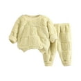 thumbnail image 1 of ibuvkizy Toddler Baby Girl Tank Top Sets Baby Girl Outfits Clothes,Young 12-72 Months Long Sleeved Suits Hooded Polyester Rompers Infant Snowsuit Winter Warm Outfits,Gifts for Her, 1 of 6