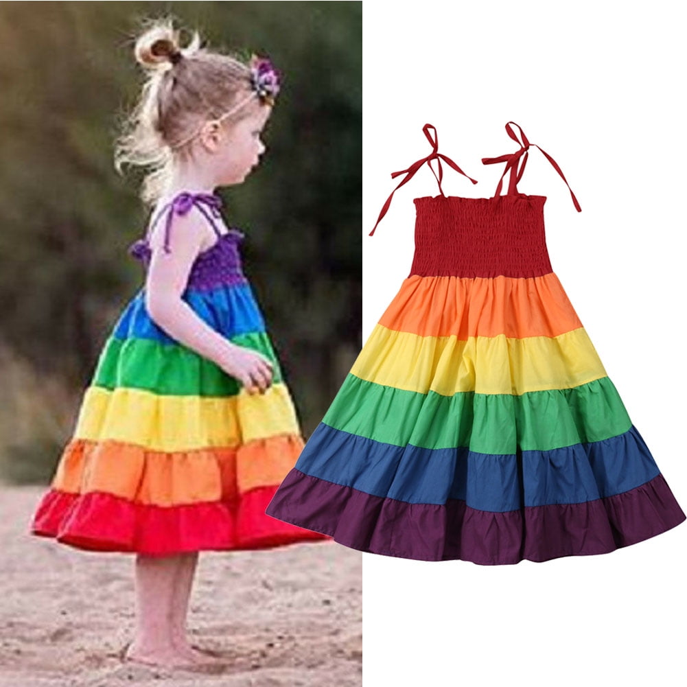 Rainbow hotsell party clothes