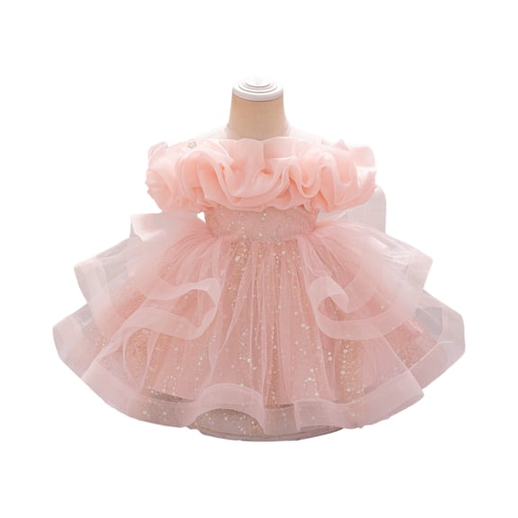 Toddler Baby Girls Dress Birthday Party Princess Dresses Christmas Gift