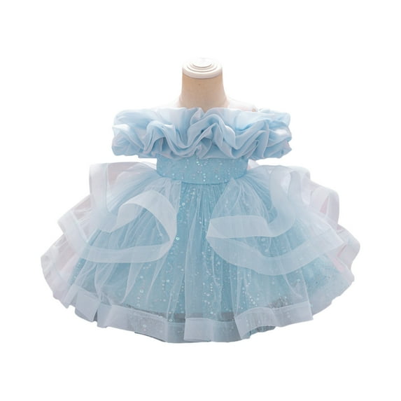 Toddler Baby Girls Dress Birthday Party Princess Dresses Christmas Gift