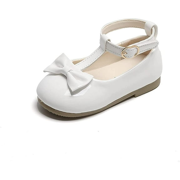 Toddler Baby Girls Dress Shoes Ballet Sparkle Wedding Party Princess Mary Jane Ballerina Flats Shoes for Girls