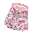 thumbnail image 1 of Toddler Baby Girls Floral Zipper Hooded Coat Jacket Windbreaker Outwear, 1 of 7