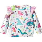 Toddler Baby Girls Koala Sweatshirts Casual Pullover Crewneck Winter Long Sleeve Tops Shirts Clothes 2t