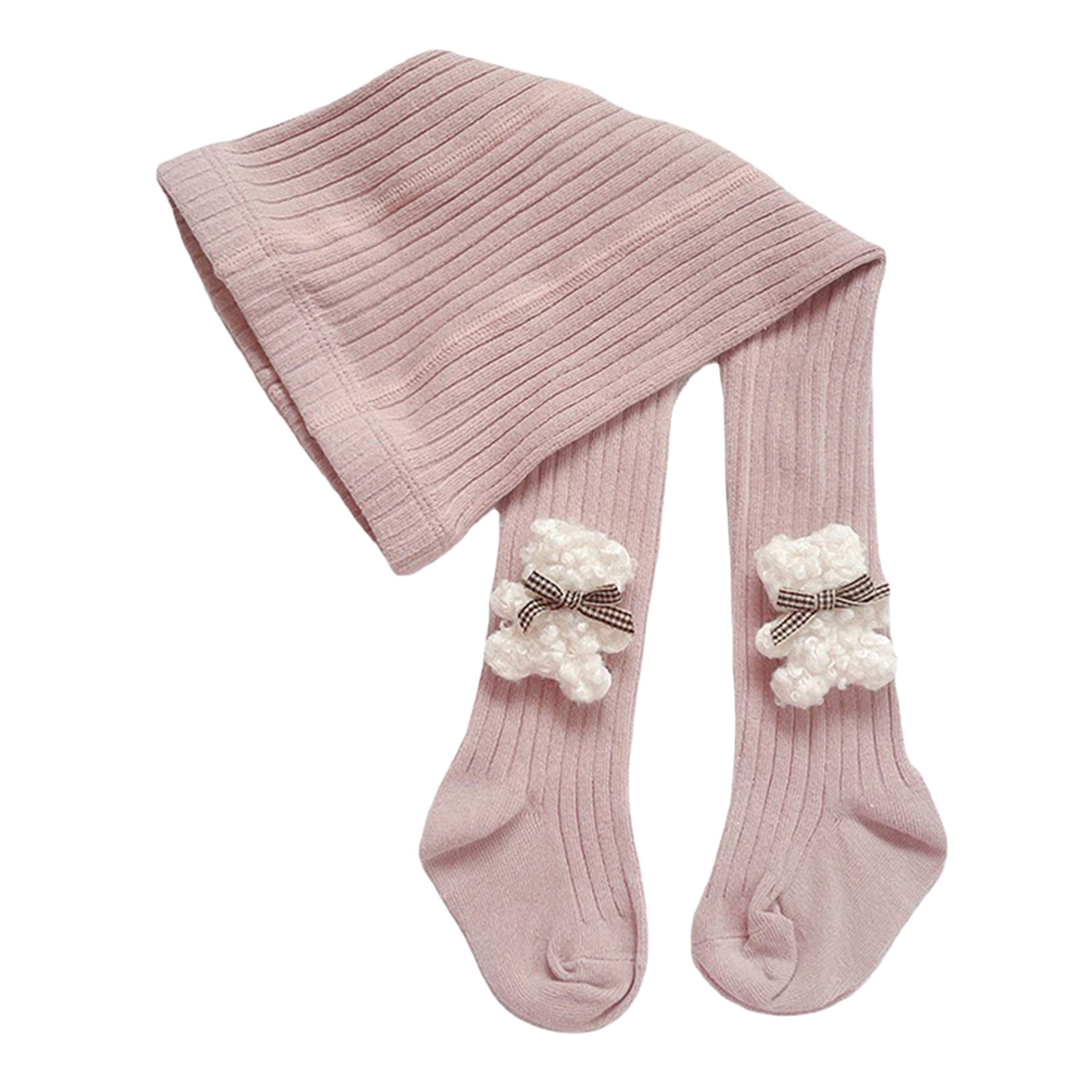 Toddler Bear Cable Knit Tights