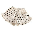 thumbnail image 1 of Toddler Baby Girls Shorts Polka Dot Elastic Bermuda Shorts Summer Casual Sport Shorts with Pockets for Kids Size 6M-7T, 1 of 3