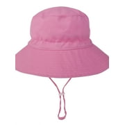 JKERTHER Toddler Baby Girls Summer Bucket Sun Hat Breathable Adjustable Fisherman Hats