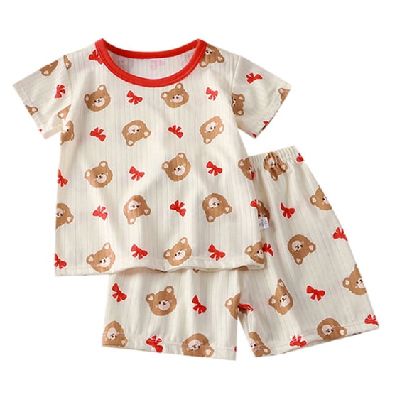 Toddler Baby Girls Summer Outfits Daisy Ruffle Short Sleeve T-Shirts Tops Floral Shorts 2Pcs Clothes Set Girls Summer Set 1-9 Years,6-7 Years