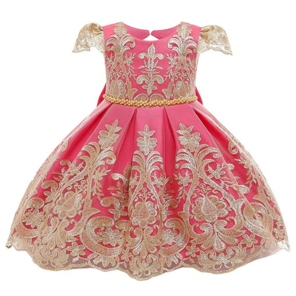 Toddler Baby Girls Tulle Dress Sleeveless Flower Princess Wedding Pageant Dress Party Dresses Infant Large Bowknot Lace Tulle Tutu 0-2T