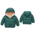 thumbnail image 1 of Toddler Baby Girls Winter Coat,Baby Boys Puffer Coat Baby Hoodie Zipper Up Down Coats for Toddler Baby Girls Winter Down Coat Little Boys Girls Clothes, 1 of 5