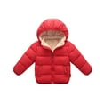 thumbnail image 1 of Toddler Baby Girls Winter Coat,Little Boys Girls Puffer Coat Hooded Jackets with Pockets Lightweight Puffer Jacket for Toddler Baby Girls Winter Coat Baby Clothes, 1 of 4