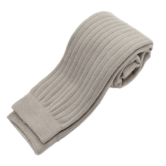 Toddler Baby Girls Winter Fleece Lined Leggings Cotton Knit Thick Warm Comfy Tights Basic Solid Stretchy Stockings Pants