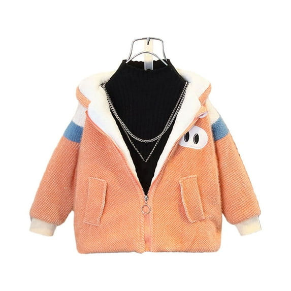 Toddler Baby Hooded Down Jacket Boys Girls Kids Thicken Warm Winter Coat Outerwear