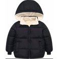 thumbnail image 1 of Toddler Baby Hooded Jacket Boys Girls Kids Thicken Warm Winter Coat Outerwear 1-7T, 1 of 5