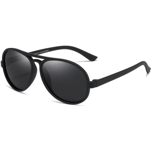 Toddler Baby Infant Polarized Aviator Sunglasses for Boys Girls Kids Age 0-4 Shatterproof UV400