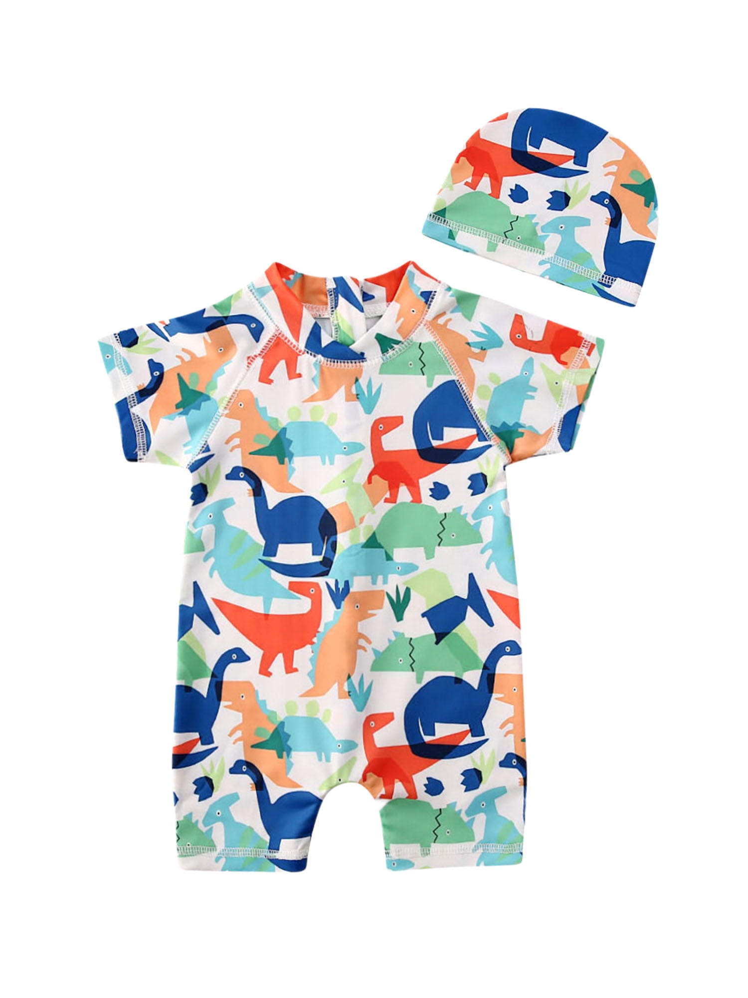Toddler Baby Kid Boys Sun Protective Swimwear Rash Guard Costume Bathing Suit