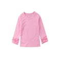 thumbnail image 1 of Toddler Baby Kids Girl Cotton Long Sleeve Solid Color Tee Tops T-Shirt Clothes, 1 of 1