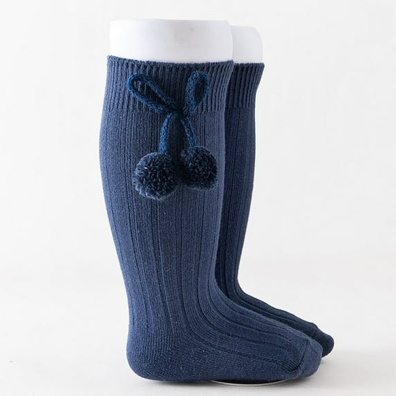 Toddler Baby Kids Girls Solid Knee High Socks Stockings Mid Calf Length Sock 2 Years Girl Socks Baby Sock with Rubber Sole Baby Sock 3-6 Months Socks Set for Baby Girl 4yr Old Boy Socks Baby