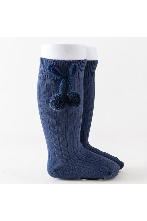 Toddler Baby Kids Knee High Socks Solid Stockings for Comfort and Style - Ideal for Everyday Wear and Dressy Occasions