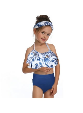 Actoyo Little Girls One Piece Swimsuits Mermaid Beach Swimwear