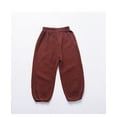 thumbnail image 1 of Toddler Baby Long Bloomers Soft Cotton Linen Casual Elastic Harem Pants Trousers, 1 of 4