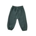 thumbnail image 1 of Toddler Baby Long Bloomers Soft Cotton Linen Casual Elastic Harem Pants Trousers, 1 of 5